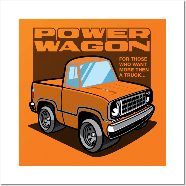 Sunstone - Power Wagon Wall Art by jepegdesign